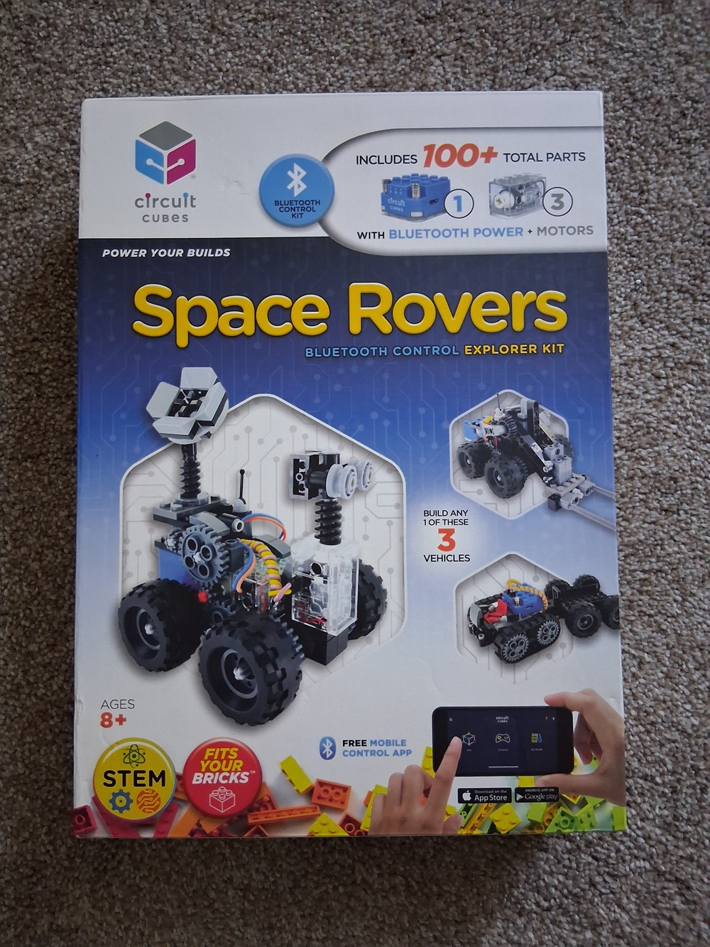 Space Rovers Kit – Remote Control Robotics Kit - STEM Learning Toy for Kids Age